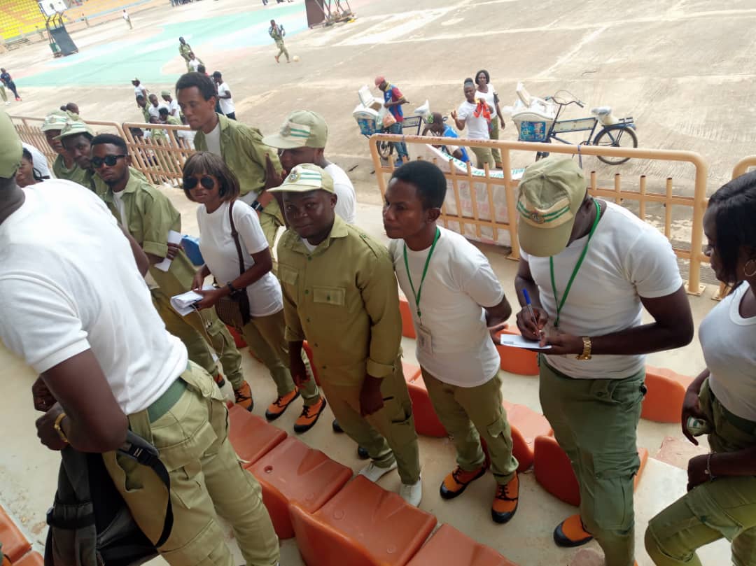 aspirants waiting in anticipation as election result is announced